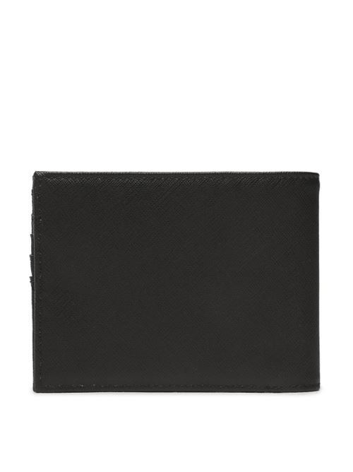 Portafoglio coin pocket in pelle rigenerata saffiano Emporio Armani | Y4R165 Y138E.81072
